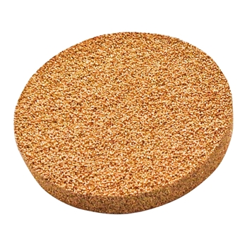 1.400in Diameter Bronze Porous Stone, 0.25in Thick