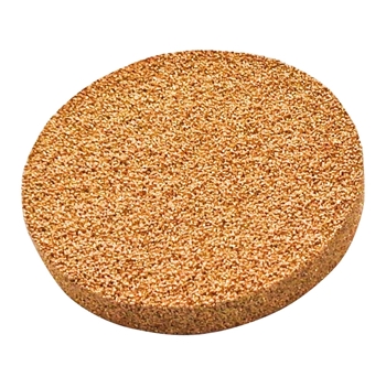 2.360in Diameter Bronze Porous Stone, 0.125in Thick