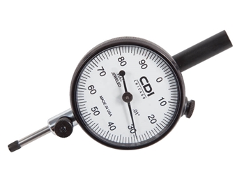 Mechanical Dial Indicator - 1 x 0.010in (Range x Divisions)