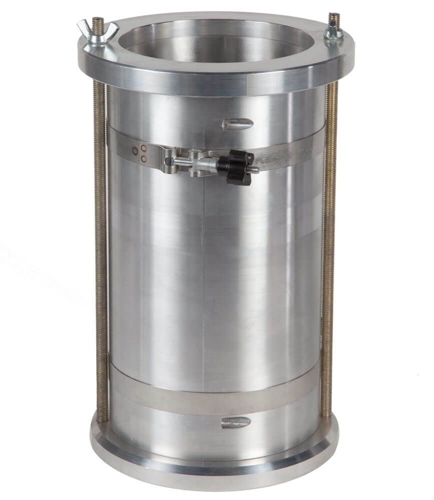 150mm TwoPart Compaction Mold Assembly KarolWarner