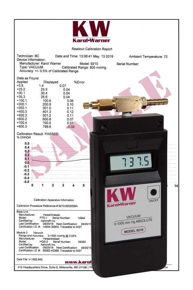 Measureman 3-1/8 Dial Size Vacuum Digital Pressure Control, Pressure –  Measureman Direct